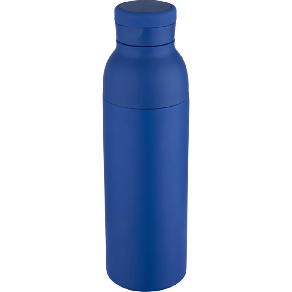 Botella de 650 ml con doble pared aislante de acero inoxidable reciclado RCS Illuminate