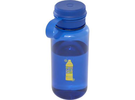 Botella deportiva de RPET con certificado RCS, de 900 ml y con tapa multifunción Ryder