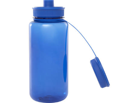 Botella deportiva de RPET con certificado RCS, de 900 ml y con tapa multifunción Ryder