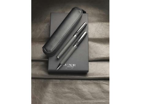 Set de regalo duo con estuche Carbon (tinta negra)