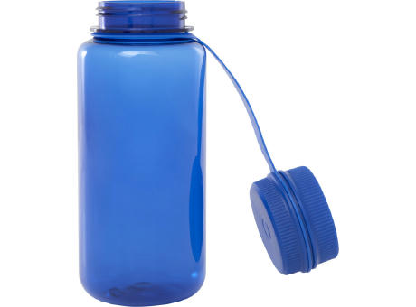 Botella deportiva de RPET con certificado RCS, de 900 ml y con tapa multifunción Ryder
