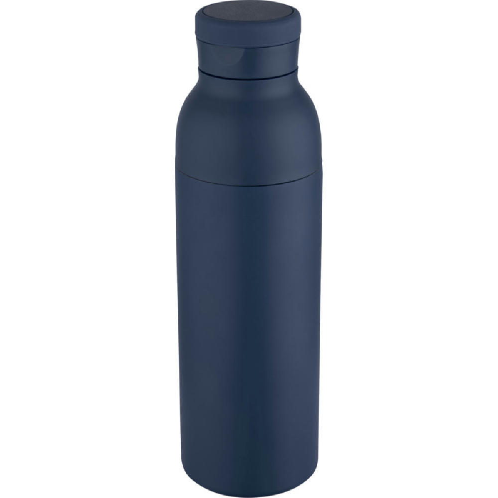 Botella de 650 ml con doble pared aislante de acero inoxidable reciclado RCS Illuminate