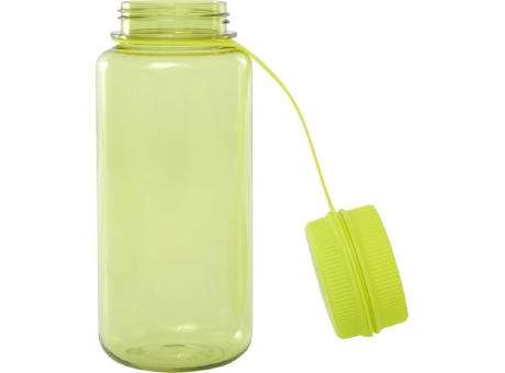 Botella deportiva de RPET con certificado RCS, de 900 ml y con tapa multifunción Ryder