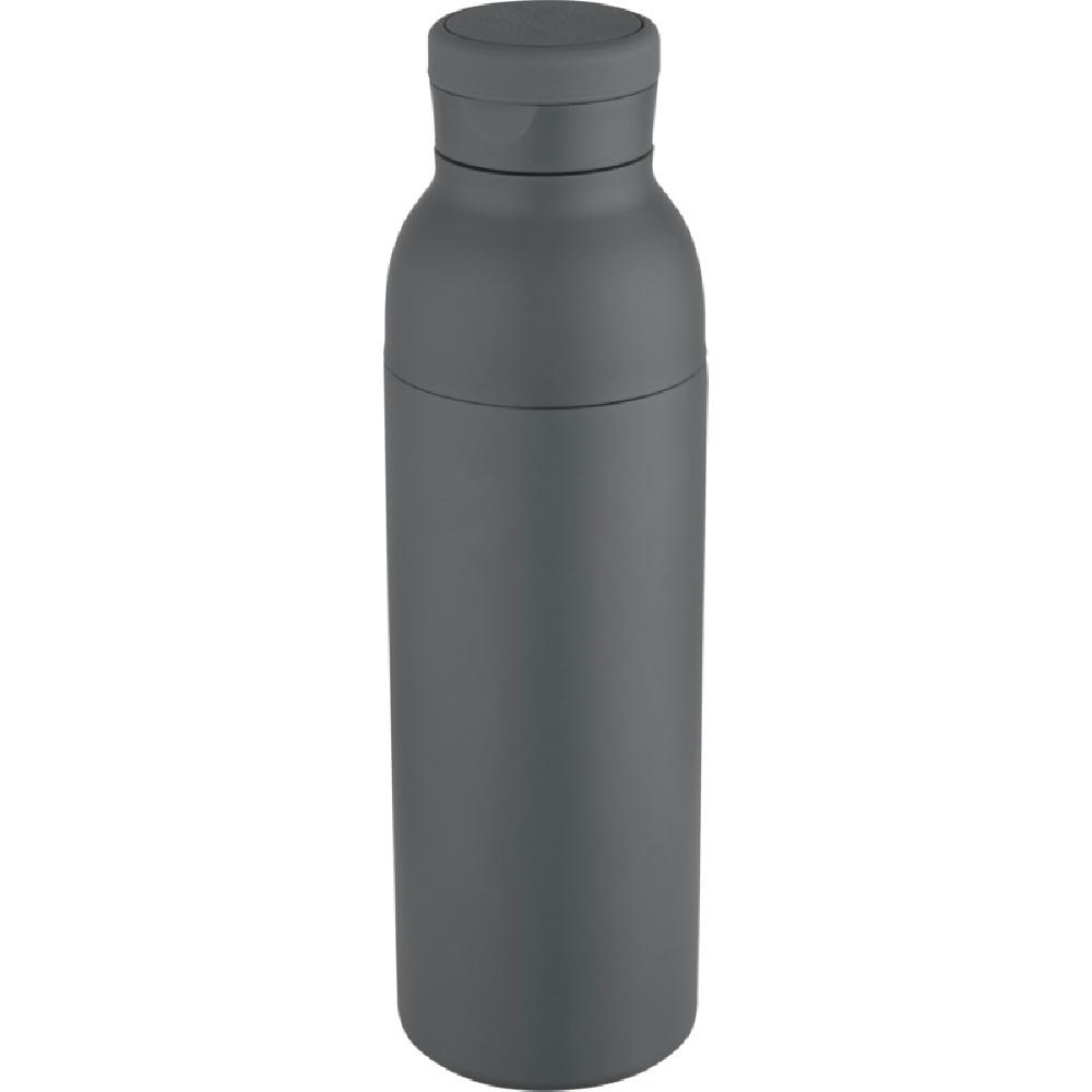 Botella de 650 ml con doble pared aislante de acero inoxidable reciclado RCS Illuminate