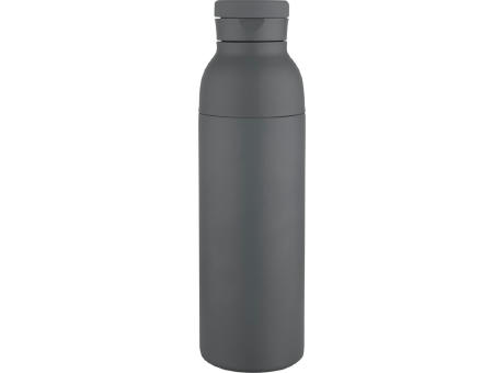 Botella de 650 ml con doble pared aislante de acero inoxidable reciclado RCS Illuminate