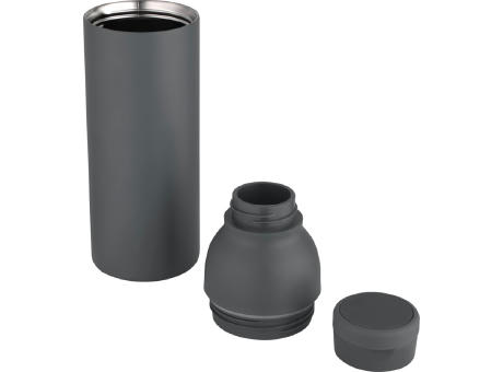Botella de 650 ml con doble pared aislante de acero inoxidable reciclado RCS Illuminate