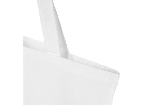 Bolsa Tote de 7 L de algodón reciclado de 140 g/m² con certificado GRS Madras Blend