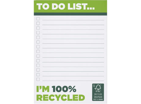Libreta A6 de papel reciclado Desk-Mate®