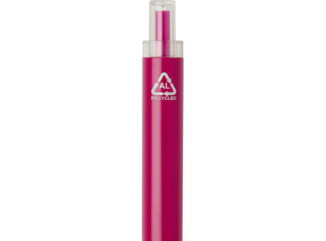 Bolígrafo Spectrum de aluminio reciclado (tinta azul)