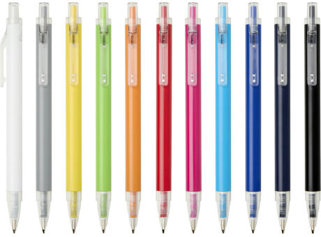 Bolígrafo Spectrum de aluminio reciclado (tinta azul)