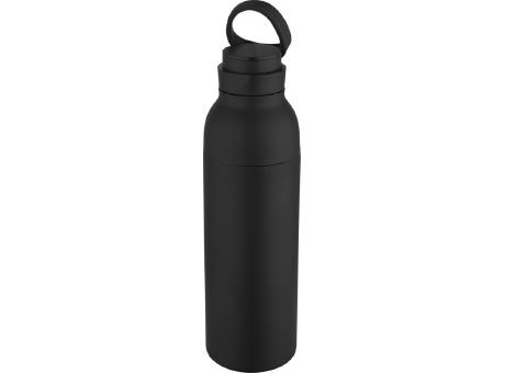 Botella de 650 ml con doble pared aislante de acero inoxidable reciclado RCS Illuminate