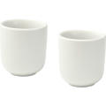 Juego de 2 tazas de espresso de cerámica acabado mate de 90 ml Male