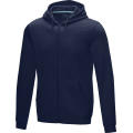 Sudadera con capucha y cremallera completa de orgánico para hombre 