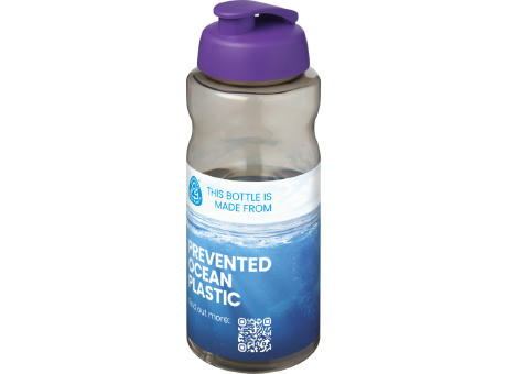 Bidón deportivo con tapa Flip de 1 litro H2O Active® Eco Big Base