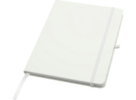Libreta de tapa dura A5 de material reciclado con páginas rayadas Teak