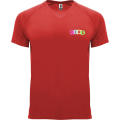 Camiseta deportiva de manga corta infantil de 135 g/m² Bahrain