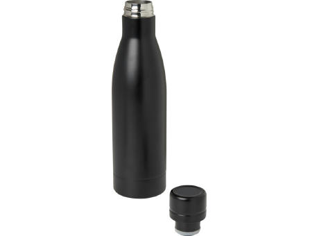 Bidón con aislamiento al vacío de 500 ml de cobre de acero inoxidable reciclado con certificación RCS Vasa
