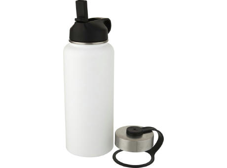 Bidón deportivo con aislamiento de cobre al vacío de 1 l con 2 tapas Supra