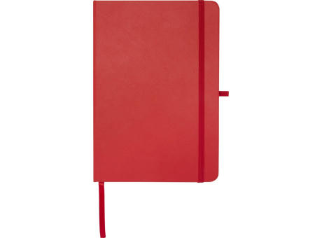 Libreta de tapa dura A5 de material reciclado con páginas rayadas Teak