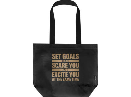 Bolsa Tote 18 L de material reciclado GRS  con doble laminado Duo