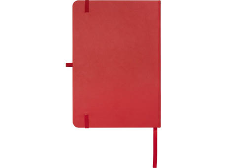 Libreta de tapa dura A5 de material reciclado con páginas rayadas Teak