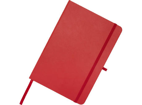Libreta de tapa dura A5 de material reciclado con páginas rayadas Teak