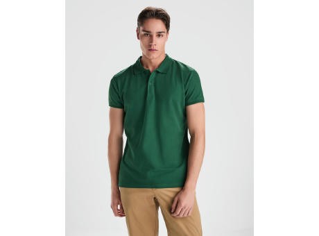 Polo de manga corta para hombre algodón orgánico de 210 g/m² Prince