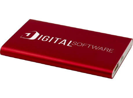 Batería externa tipo C de aluminio reciclado de 4000 mAh Pep 