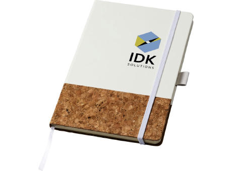 Libreta A5 de PU y corcho Evora