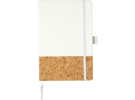 Libreta A5 de PU y corcho Evora