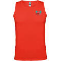 Camiseta deportiva sin mangas para hombre de 140 g/m² Andre