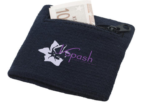 Muñequera absorbente con bolsillo cremallera Brisky