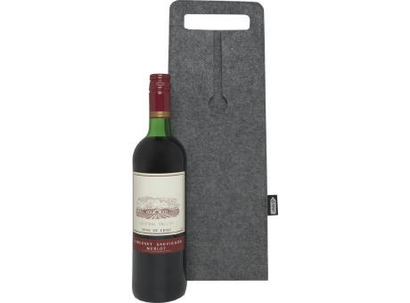 Bolsa de vino de fieltro reciclado GRS de 75 cl Felta