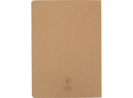 Libreta kraft A5 con páginas punteadas Slyk