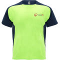 Camiseta deportiva de manga corta infantil de 140 g/m² Bugatti