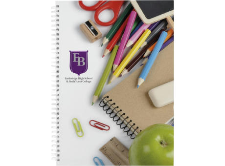 Cuaderno A4 Wire-o y tapa dura