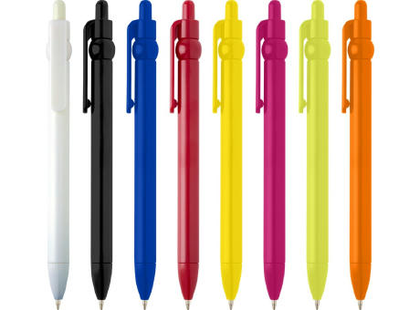 Bolígrafo de plástico reciclado Fidget (tinta negra)