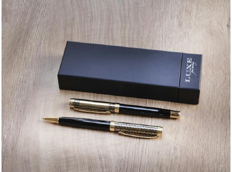Set de bolígrafo y rollerball Legato (tinta azul)