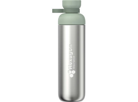 Botella de agua Mepal Vita de 900 ml, de acero inoxidable reciclado