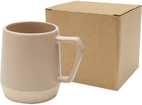 Taza de cerámica de 300 ml con acabado mate Dolce