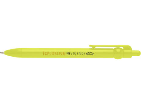 Bolígrafo de plástico reciclado Fidget (tinta negra)