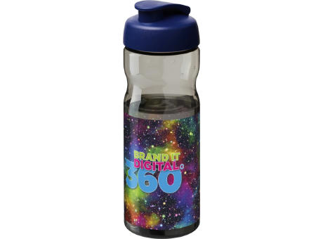 Bidón deportivo de 650 ml con tapa Flip H2O Active® Base Tritan™