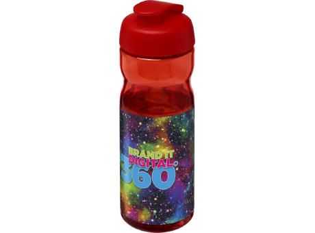 Bidón deportivo de 650 ml con tapa Flip H2O Active® Base Tritan™
