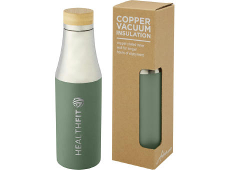 Botella de acero inoxidable con aislamiento al vacío de cobre de 540 ml Hulan