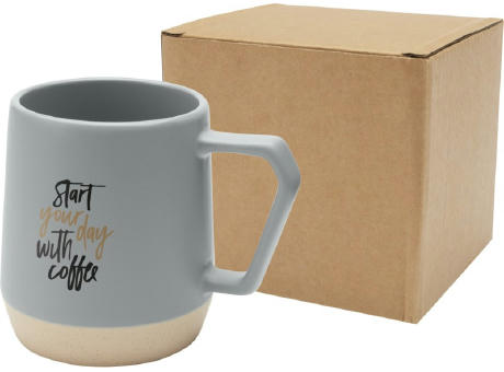 Taza de cerámica de 300 ml con acabado mate Dolce