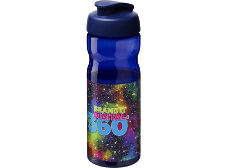 Bidón deportivo de 650 ml con tapa Flip H2O Active® Base Tritan™