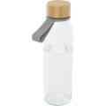 Botella de cristal de 500 ml con asa de silicona y tapa de bambú Porto