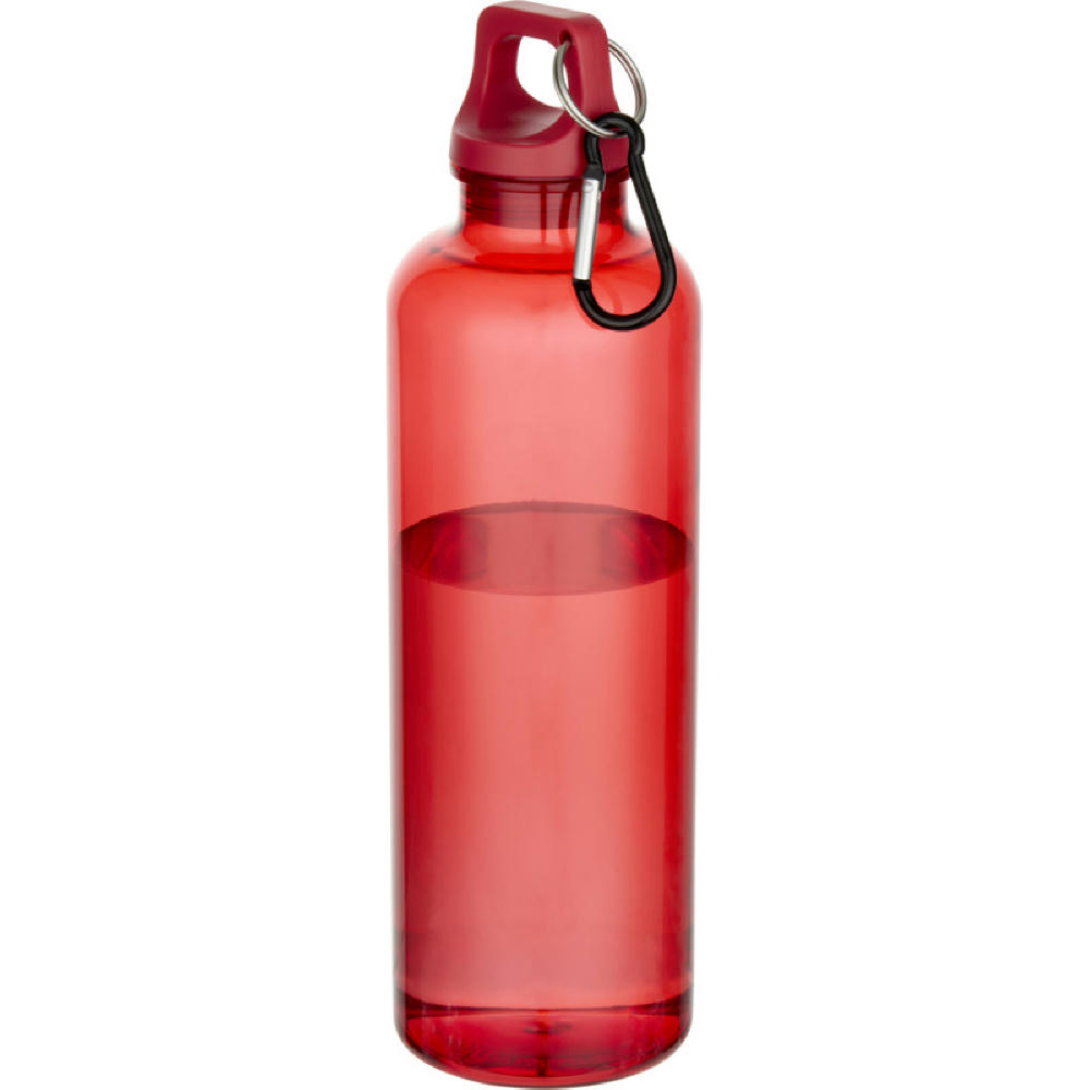 Bidón de 750 ml de plástico reciclado con certificado RCS y mosquetón Oregon