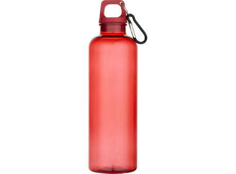 Bidón de 750 ml de plástico reciclado con certificado RCS y mosquetón Oregon
