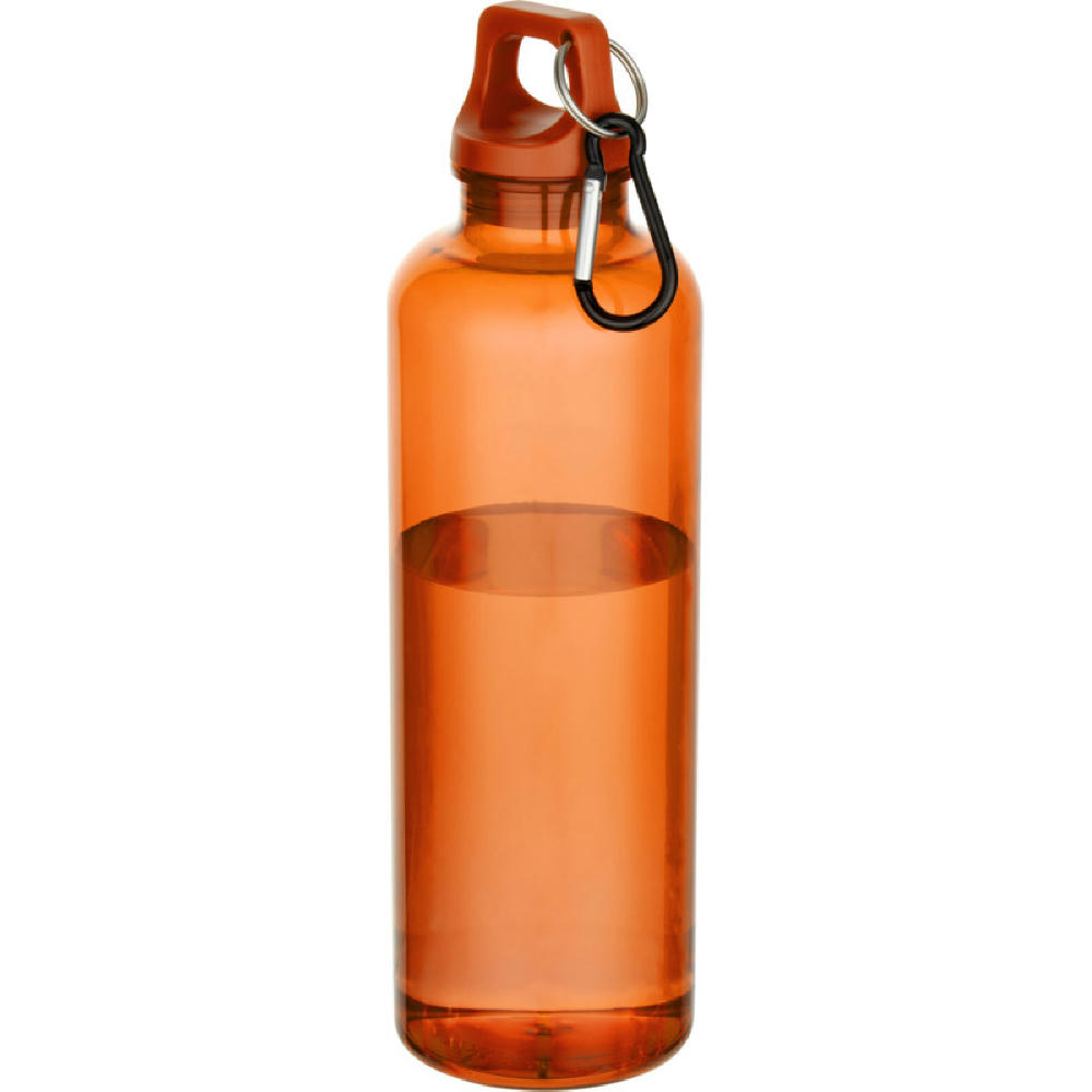 Bidón de 750 ml de plástico reciclado con certificado RCS y mosquetón Oregon
